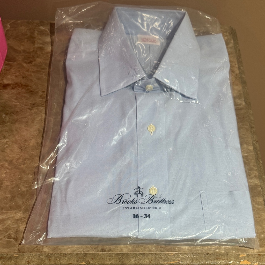 Brooks Brothers Sky Blue Dress Shirt Brand New